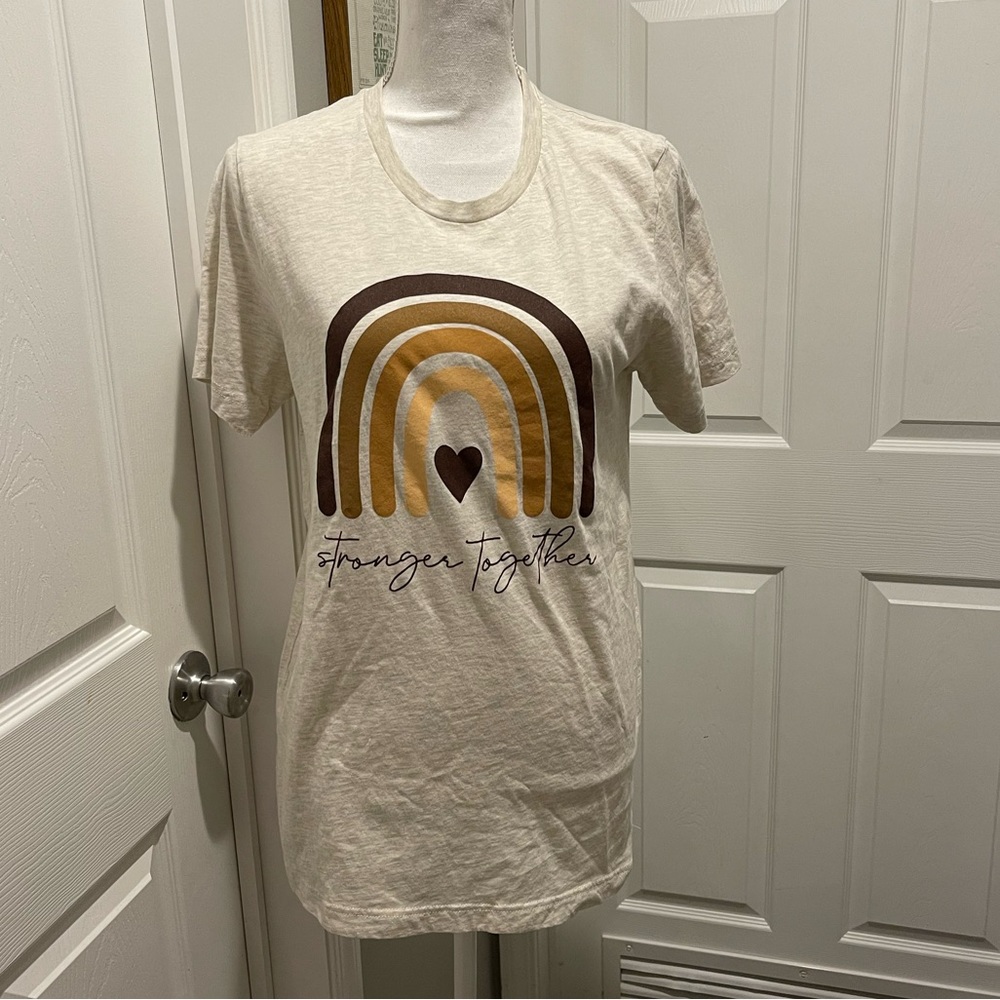 Bella Canvas Stronger Together graphic tee